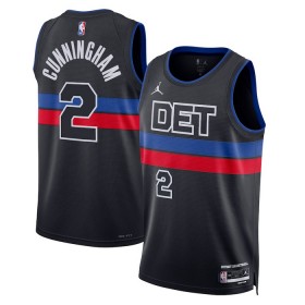 Dres Detroit Pistons Cade Cunningham 2 Jordan 2022-23 Statement Edition Crno Swingman